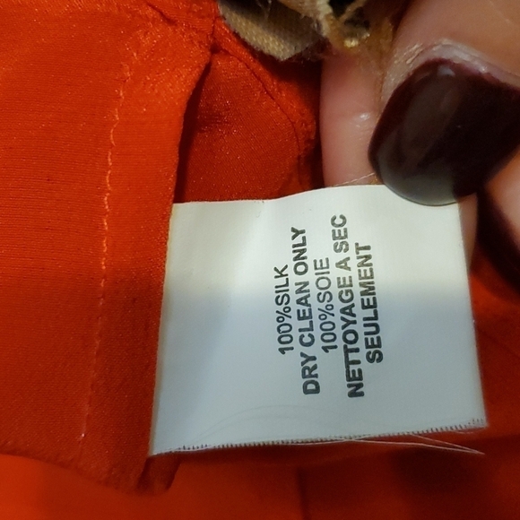 Trina Turk Silk Blouse size Small - Picture 4 of 6